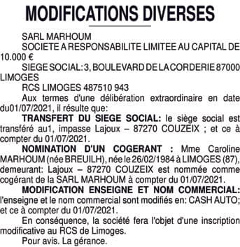 Contenu publication