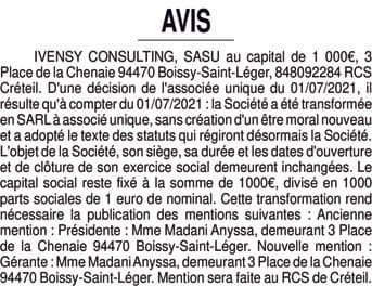Contenu publication