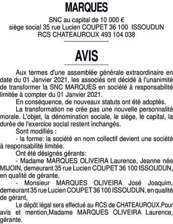 Contenu publication