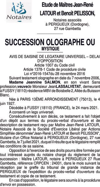 Contenu publication