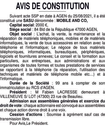 Contenu publication