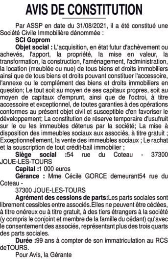 Contenu publication