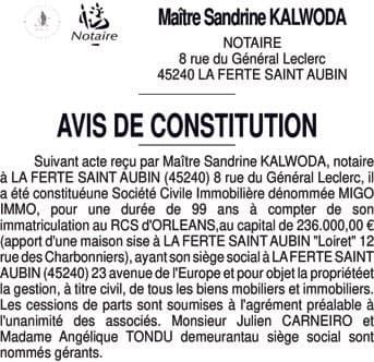 Contenu publication