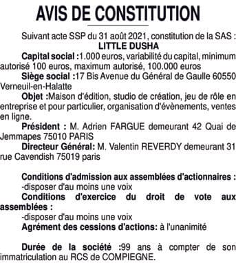 Contenu publication