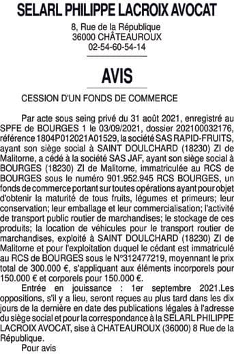 Contenu publication