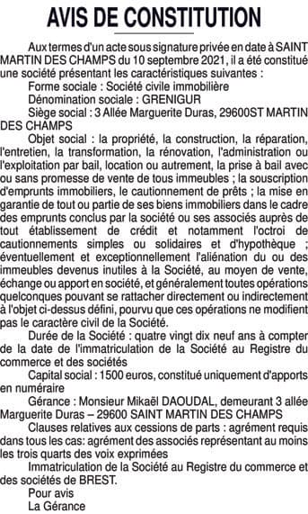 Contenu publication