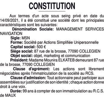 Contenu publication
