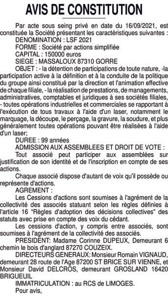 Contenu publication