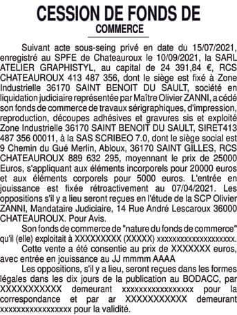 Contenu publication