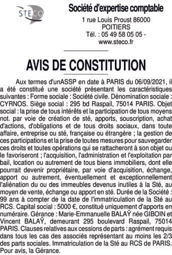 Contenu publication