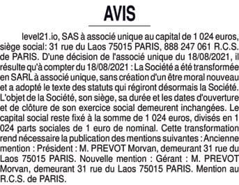 Contenu publication