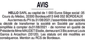 Contenu publication
