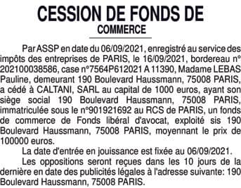 Contenu publication