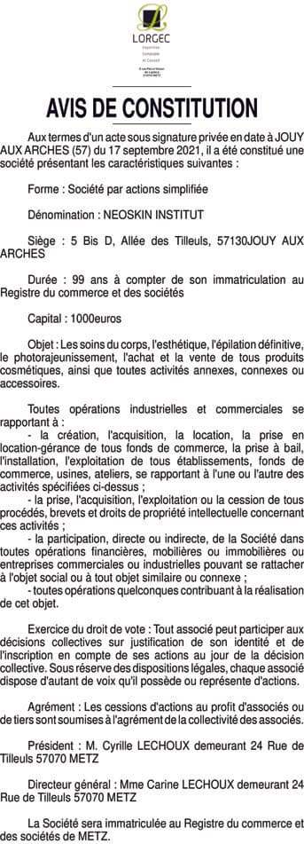 Contenu publication