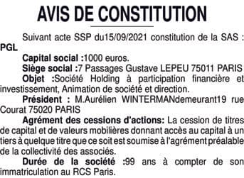 Contenu publication