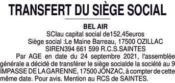 Contenu publication