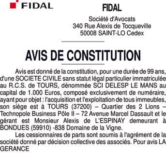 Contenu publication