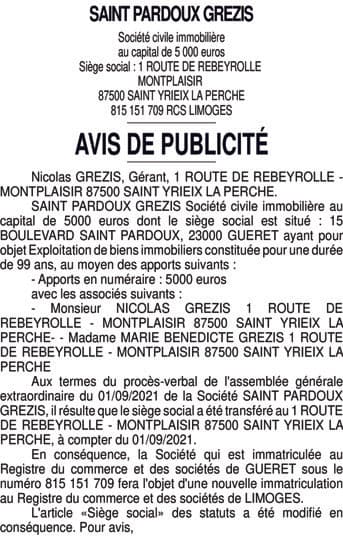 Contenu publication