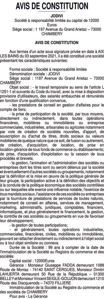 Contenu publication