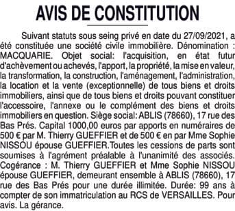 Contenu publication