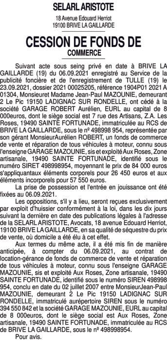 Contenu publication