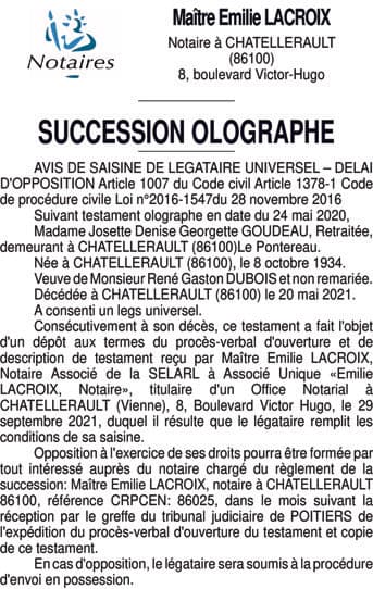 Contenu publication