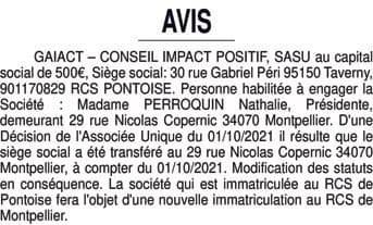 Contenu publication