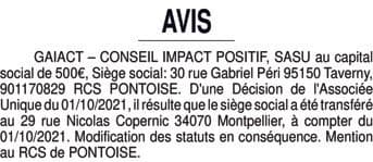 Contenu publication
