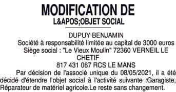 Contenu publication
