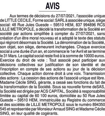 Contenu publication