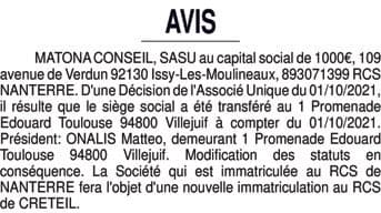 Contenu publication