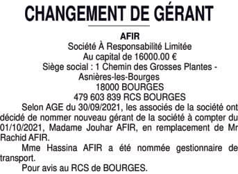 Contenu publication