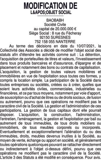 Contenu publication