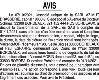Contenu publication