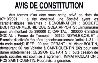 Contenu publication