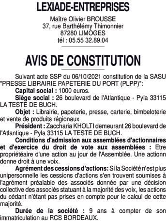 Contenu publication