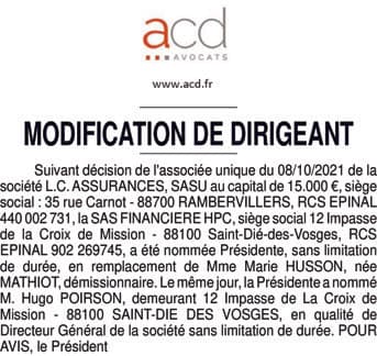 Contenu publication