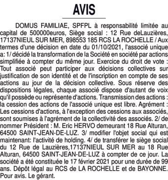 Contenu publication