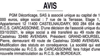 Contenu publication