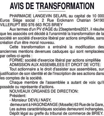 Contenu publication