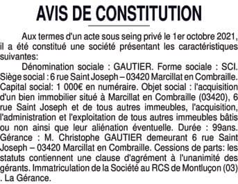 Contenu publication