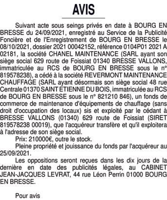 Contenu publication