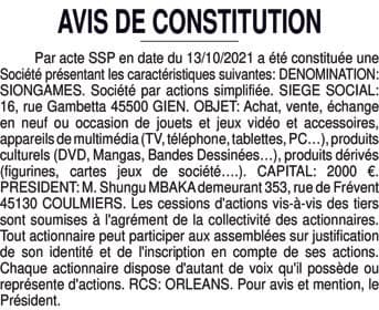 Contenu publication