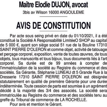 Contenu publication