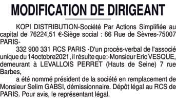 Contenu publication