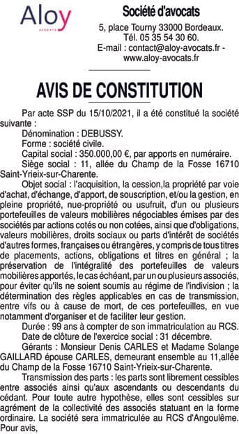 Contenu publication