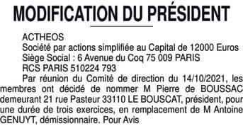 Contenu publication
