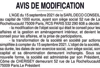 Contenu publication