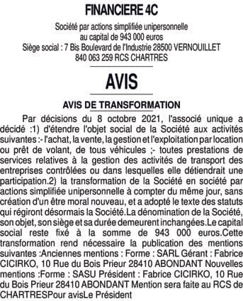 Contenu publication