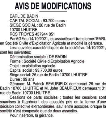 Contenu publication